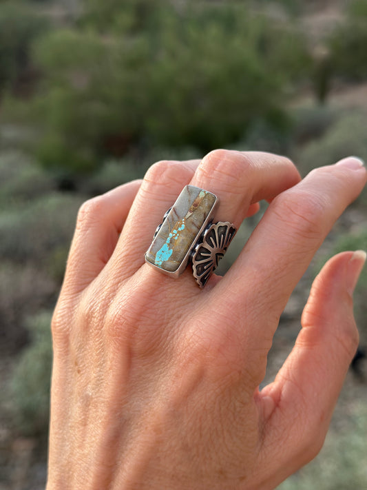 Blomma Ring // Royston Ribbon // Size 8.25