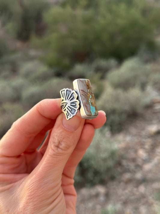 Blomma Ring // Royston Ribbon // Size 8.25