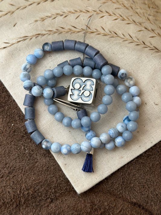 Scandi Convertible Wrap Bracelet + Necklace // No. 8 // Finished to Fit