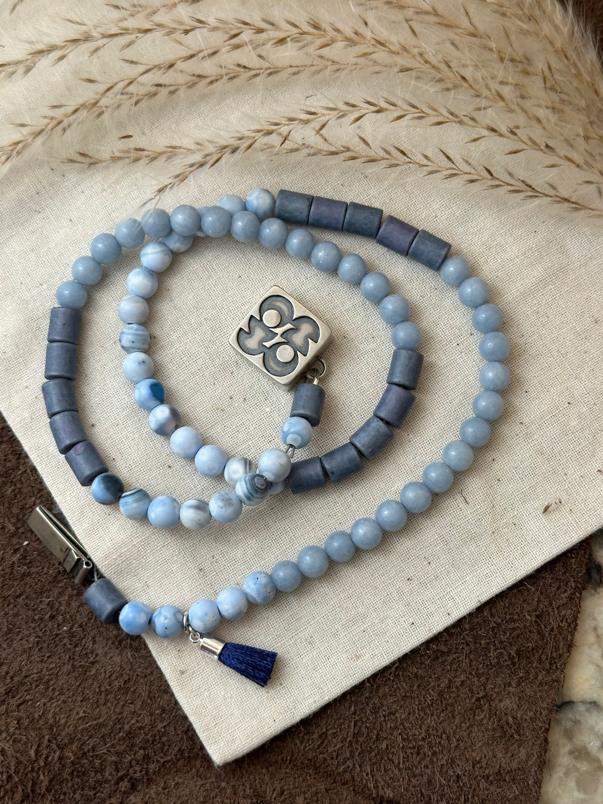 Scandi Convertible Wrap Bracelet + Necklace // No. 8 // Finished to Fit