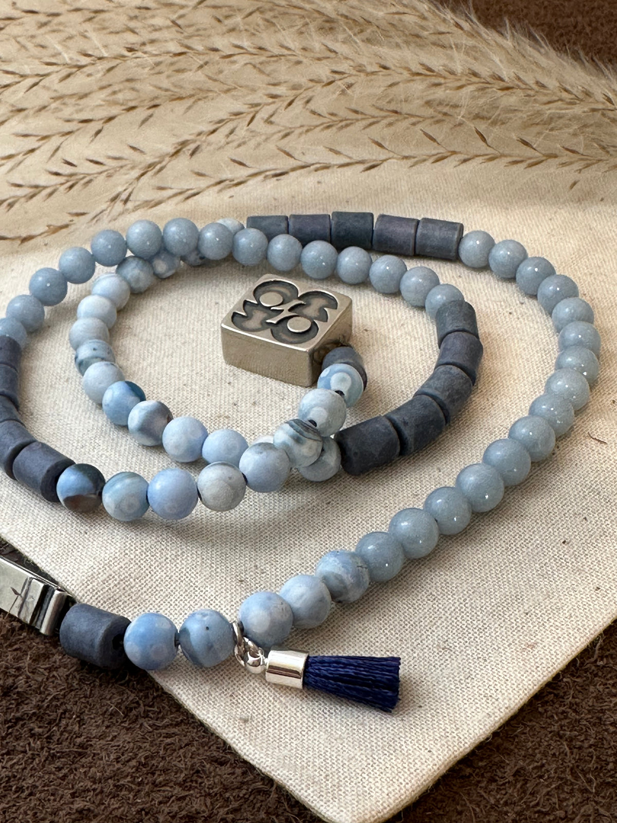 Scandi Convertible Wrap Bracelet + Necklace // No. 8 // Finished to Fit