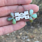 BLÓM Necklace No.4 // Apatite + Chrysoprase