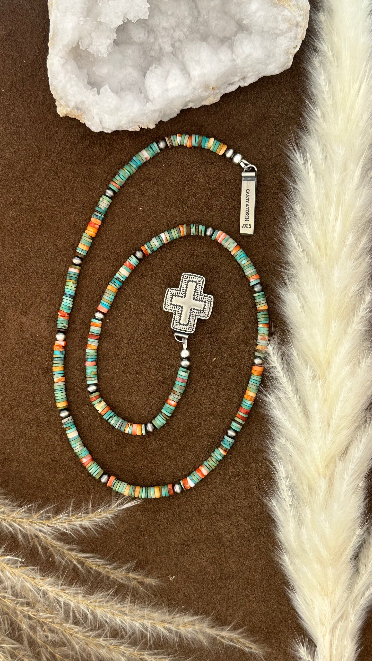 Southwest Cross Wrap Bracelet // Necklace