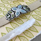 Nordic Garden Bracelet // Silver, Silk + Leather
