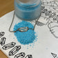 Petite Crystal Point Necklace // Sleeping Beauty Turquoise Inlay