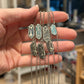 Petite Crystal Point Necklace // Ruby Inlay