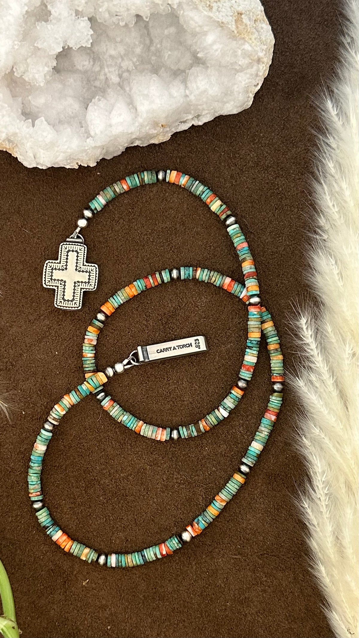 Southwest Cross Wrap Bracelet // Necklace