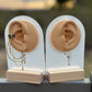 Dripping in Gold // Honeybee Earrings w/ Ear Cuff