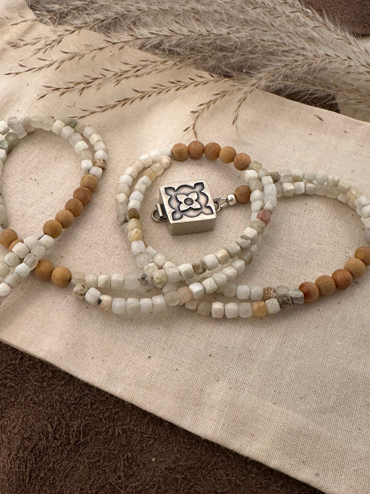 Scandi Convertible Wrap Bracelet + Necklace // No. 5 // Finished to Fit