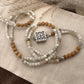 Scandi Convertible Wrap Bracelet + Necklace // No. 5 // Finished to Fit