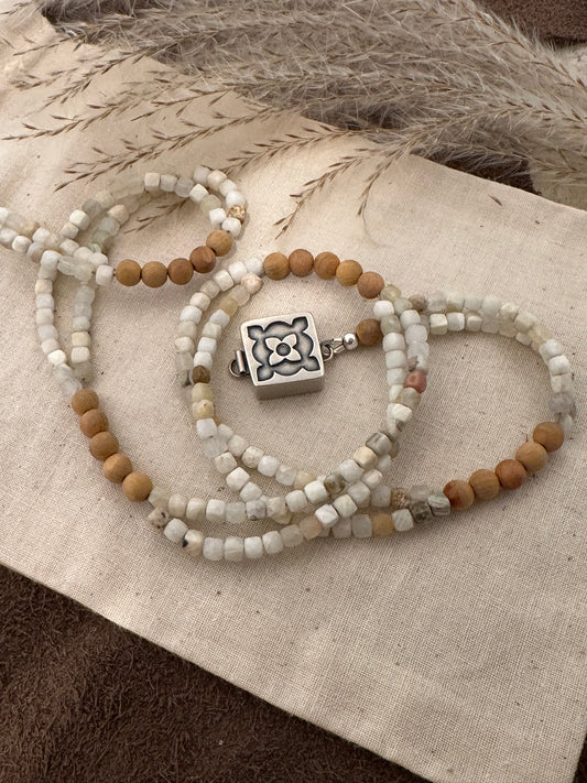 Scandi Convertible Wrap Bracelet + Necklace // No. 5 // Finished to Fit