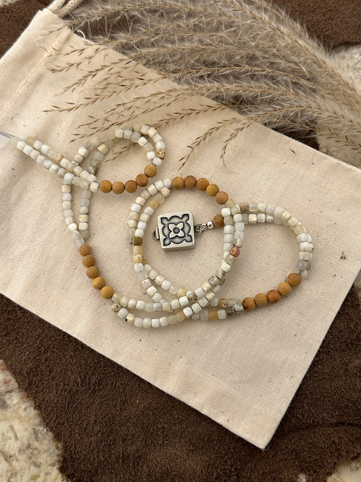 Scandi Convertible Wrap Bracelet + Necklace // No. 5 // Finished to Fit