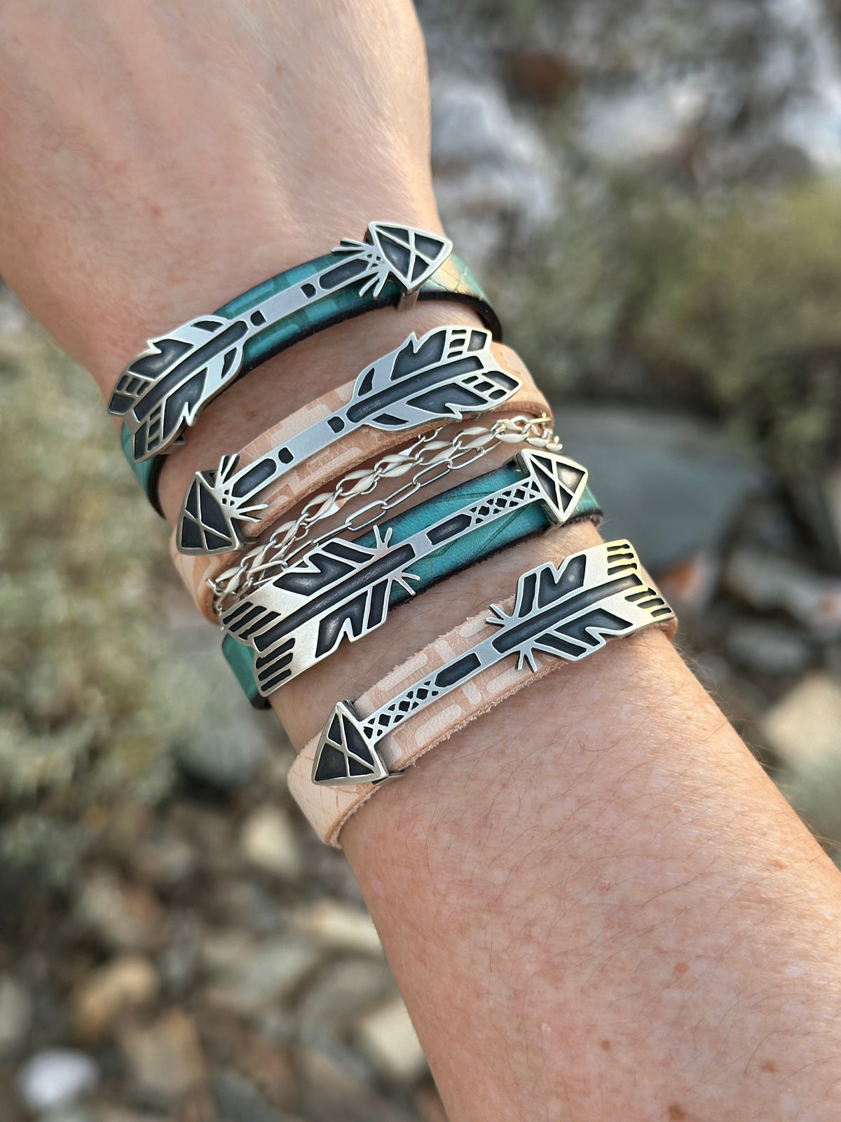 Trail Marker Arrow Bracelet // no. 4