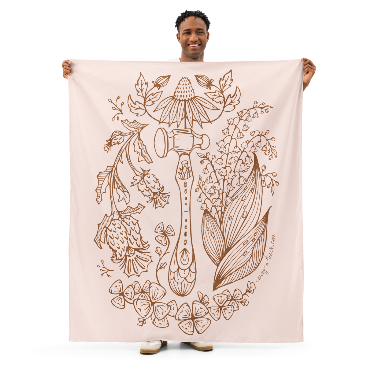 HAMMER // Folk Art Wall Tapestry