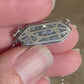 Petite Crystal Point Necklace // Mother of Pearl Inlay