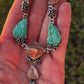 Carved Kingman + Cantera Opal // Statement Choker No. 4