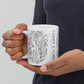 HAMMER + TORCH + SAW // White glossy mug
