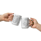 HAMMER + TORCH + SAW // White glossy mug