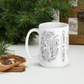 HAMMER + TORCH + SAW // White glossy mug