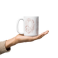 SAW + TORCH + ANVIL // White glossy mug
