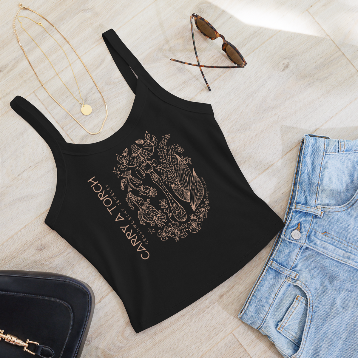HAMMER // Women’s micro-rib tank top