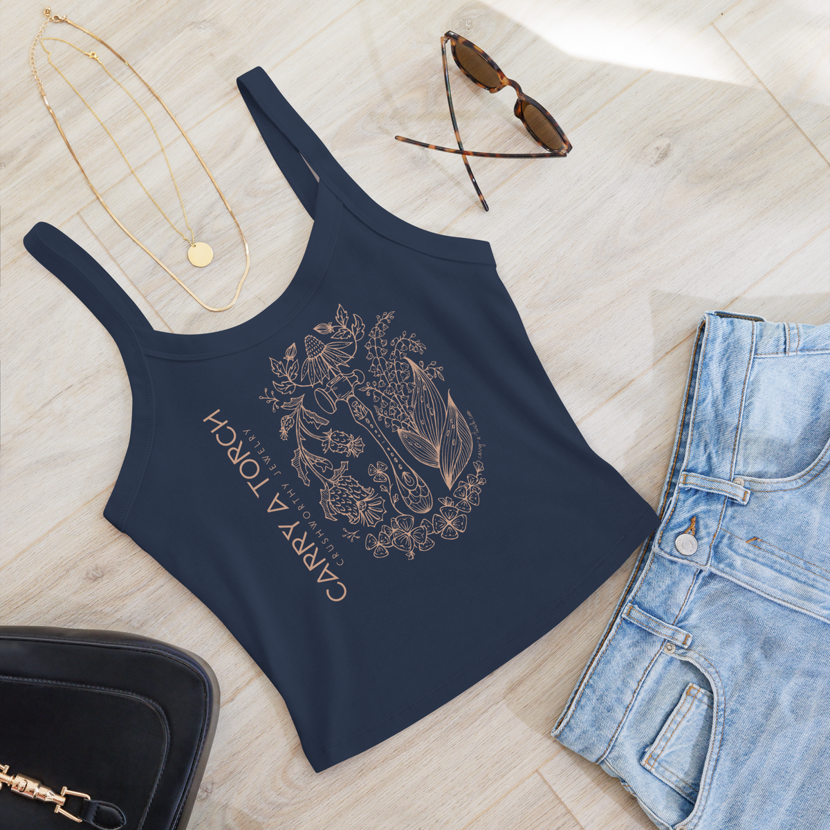 HAMMER // Women’s micro-rib tank top