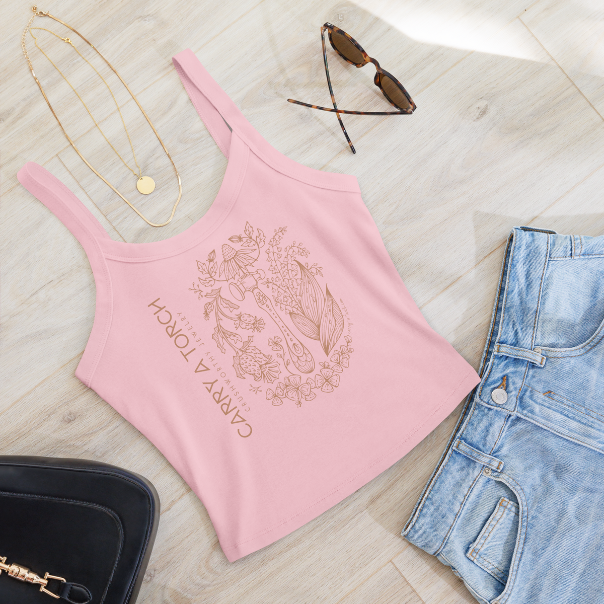 HAMMER // Women’s micro-rib tank top