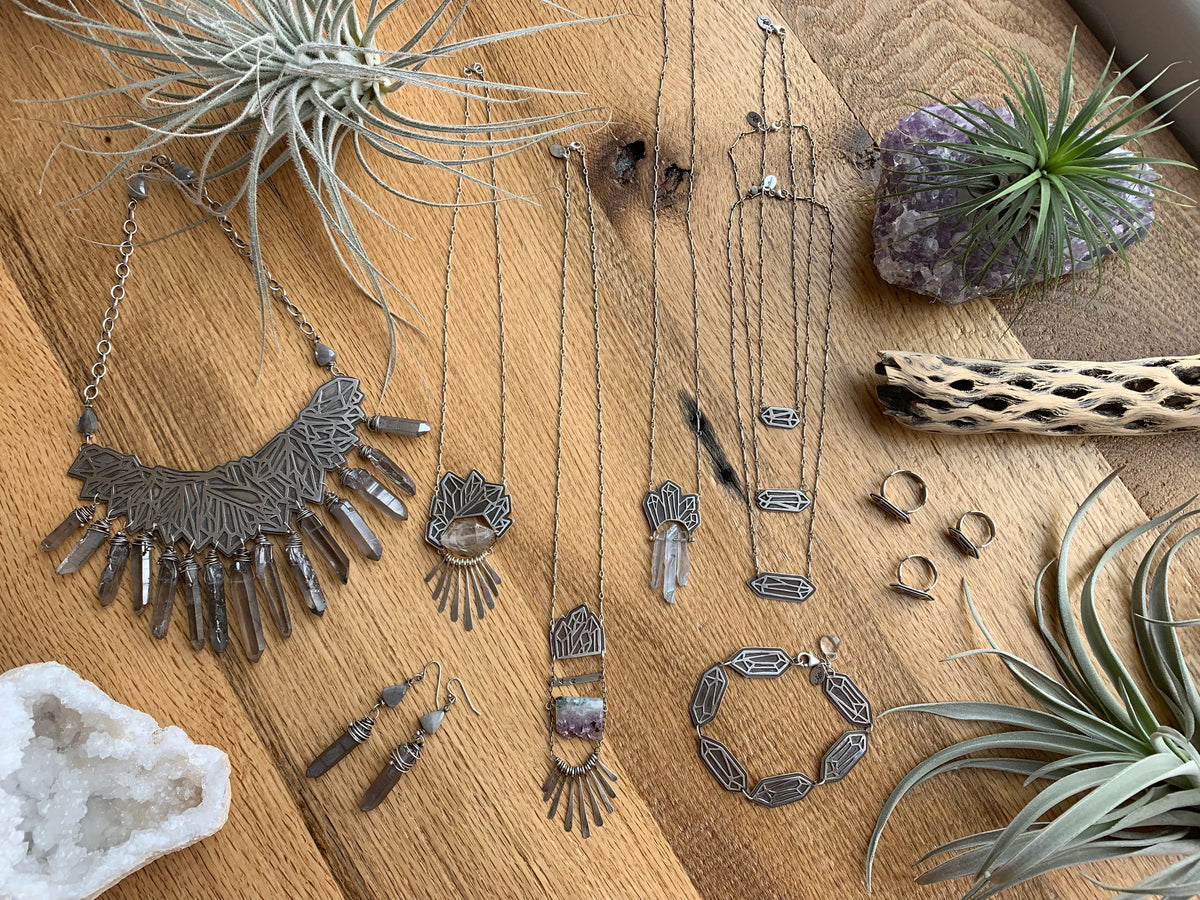 Cluster Necklace // Crystallized Collection